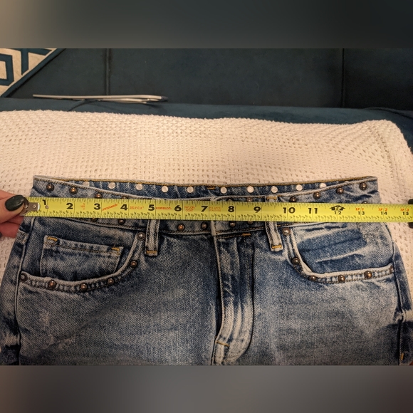 Allsaints Betty Mini Denim Skirt - Picture 7 of 8